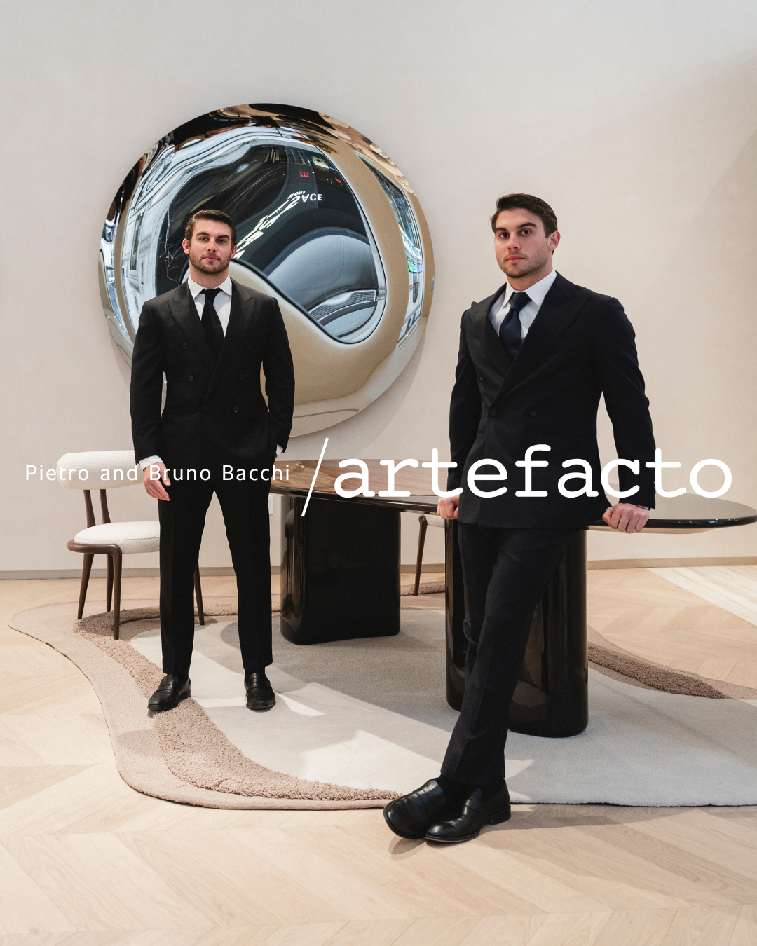 Bruno and Pietro Bacchi for Artefacto, photographed by Ton Gomes